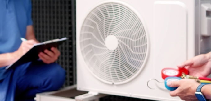 空調機補修工事